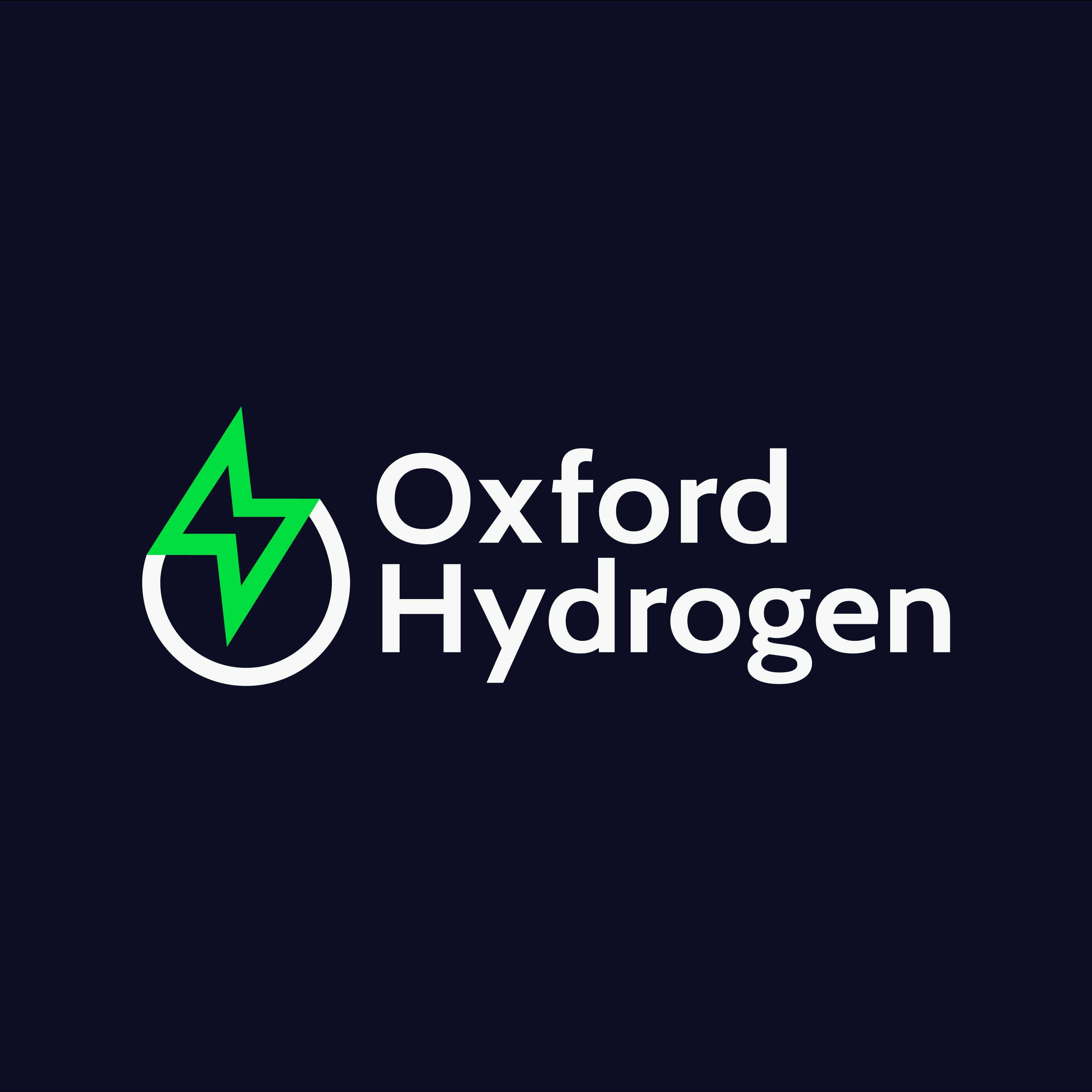 New oxford hydrogen logo Pronto designed